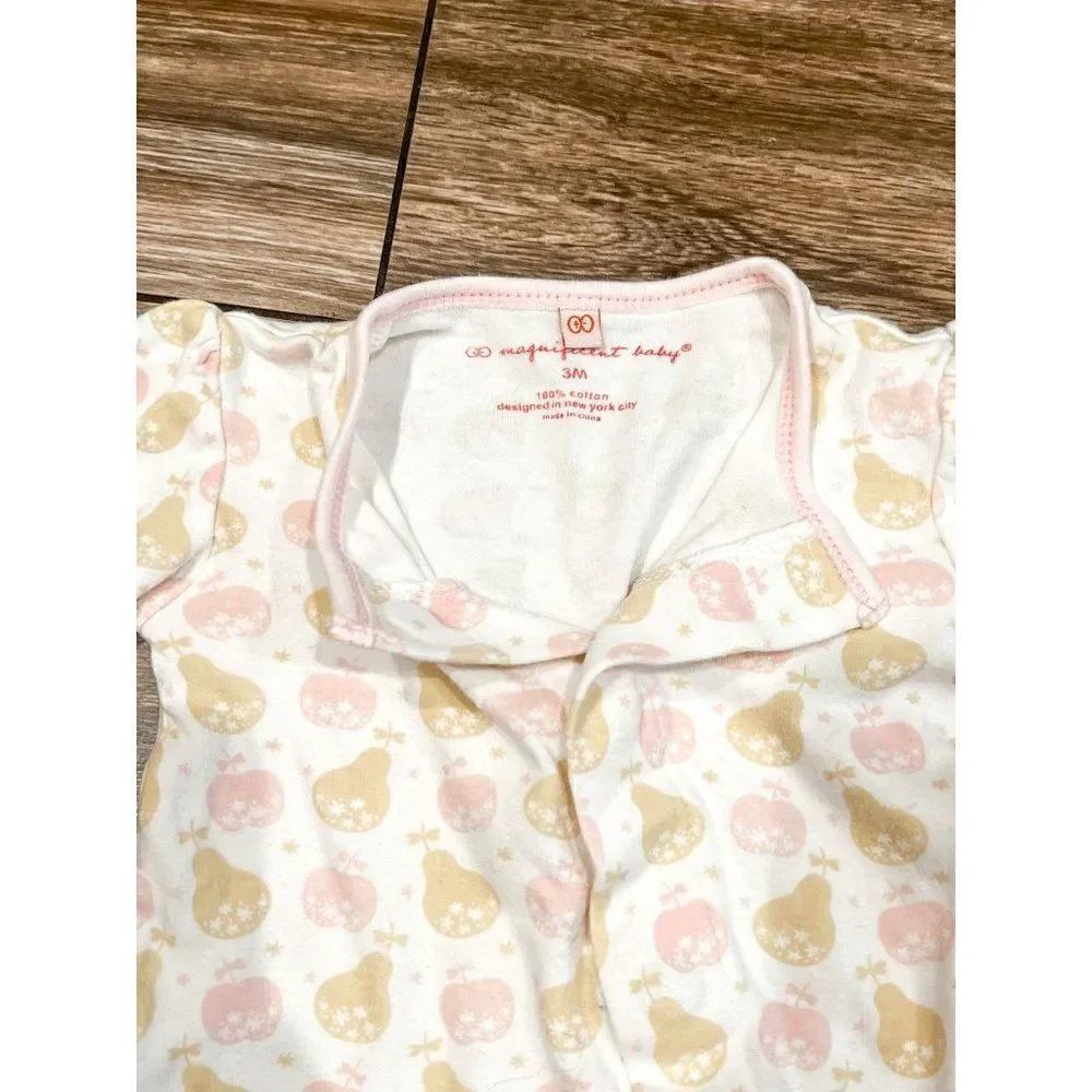 Magnificent Baby Fruit Footie, Size 3M